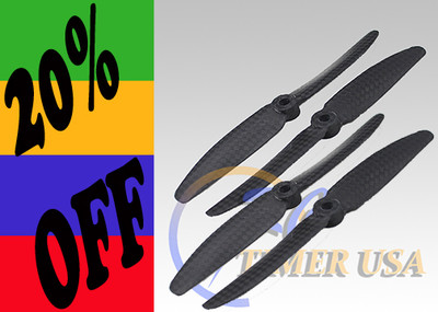 4pcs 5X3 Carbon Fiber CW CCW Propellers mini quadcopter 250, 240 size ...