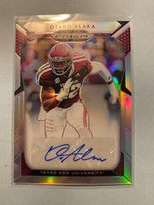 A26,561 - 2019 Panini Prizm Draft Picks Autograph Prizms #220 Otaro Alaka