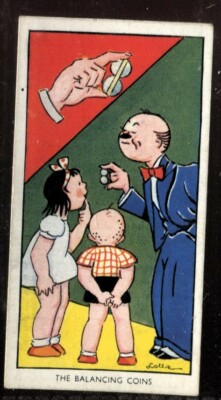 Tabakkarte, Carreras, AMUSING MAGIC TRICKS & HOW TO DO THEM, 1937, #18
