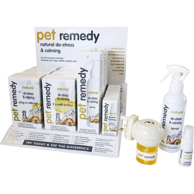 pet remedy de stress and calming spray