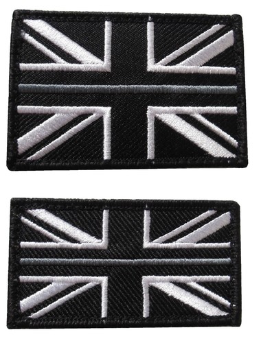 Thin Grey Line HMP Prison Officer Service Union Jack Badge Patch Large ...