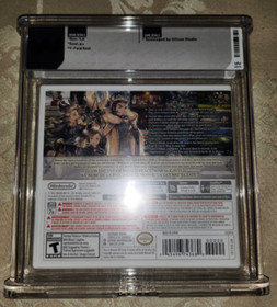 WATA 9.8 A+ Bravely Second: End Layer (Nintendo 3DS, 2016) Graded Sealed not VGA