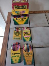 Vintage Crayola Crayons Fluorescent/64 Pack/Limited