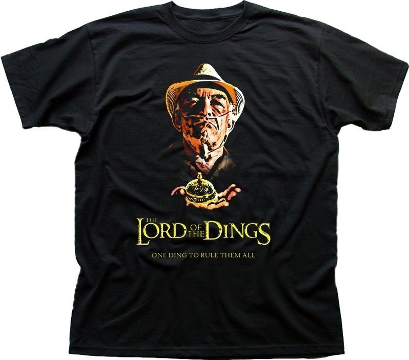 BB LOTR Breaking Bad Señor de las Cosas Ding Ding Rings Héctor Camiseta 9382