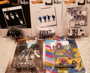 hot wheels the beatles 5 car premium set