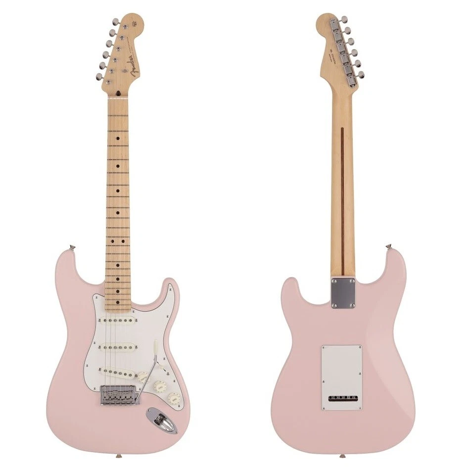 Fender Made in Japan Junior Collection Stratocaster Satin Shell Pink Guitar