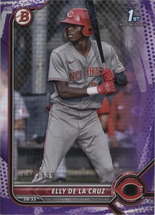 スポーツ選手 ELLY DE LA CRUZ_2022 Bowman's Best 2022 Bowman - Elly De La Cruz #BP-50 for sale | eBay