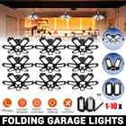 1-10 Pack LED Garage Light Bright Work Shop Ceiling Light Deformable Bulb Lamp