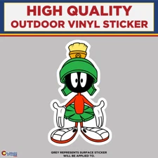 Marvin the Martian, High Quality Vinyl Stickers