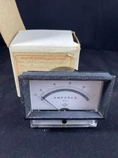 Vintage Laboratory Weston Electrical Instruments - DC Amp Meter Model 2034