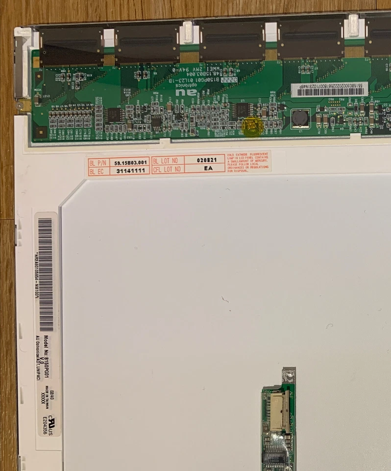 HP Compaq 15.6" Laptop (39,6 cm) 1024 x 768, INCH LED TFT DISPLAY 530979-001 - Bild 2 von 4