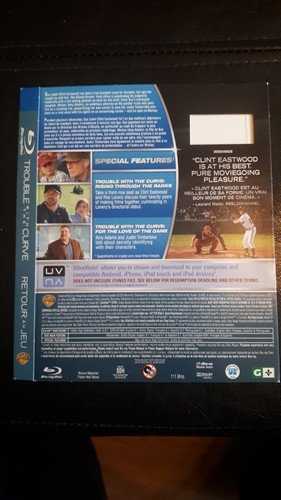 Trouble w/ Curve (Slipcover only, No Case/Disc, RARE Can. Edition W/ FRENCH) - Picture 2 of 2