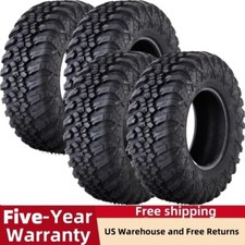 Set Of 4 Utv Tires 30x10-14 30x10x14 30x10rx14 Atv Utv All-terrain Tires 8 Ply