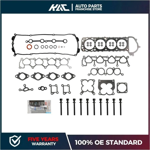 Fits For 98-04 Nissan Xterra Frontier 2.4L DOHC Head Gasket Set Bolts KA24DE