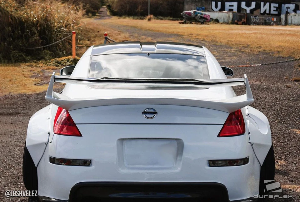 For 2003-2008 350Z Z33 2DR Coupe Duraflex AM-S Wing Trunk Lid Spoiler - 1 Piece - Image 2 of 4