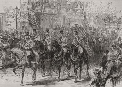 American Centennial Exhibition Butchers Chestnut Street Philadelphia 1876