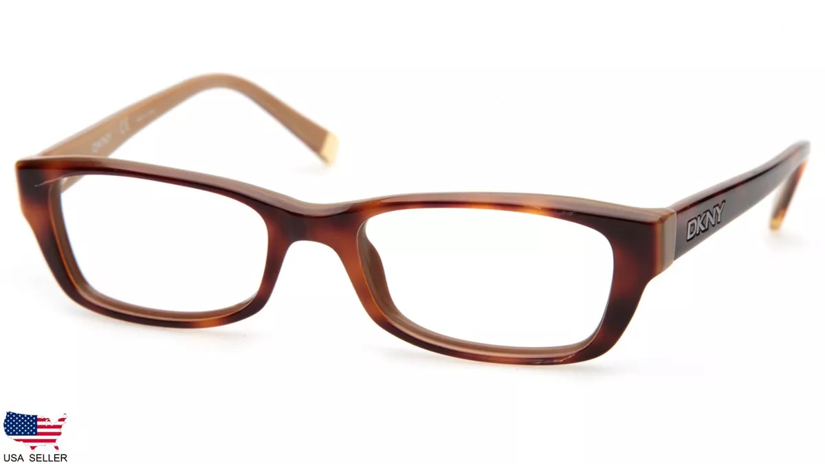 DONNA KARAN NEW YORK DKNY DY 4606 3479 TORTOISE EYEGLASSES 50mm