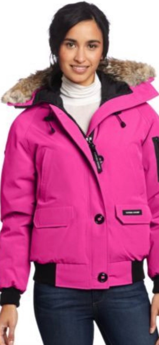 canada goose pink parka