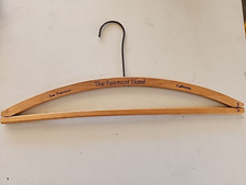 Vintage The Fairmont Hotel San Francisco California Wooden Hanger