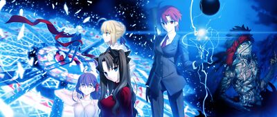 Anime fate hollow ataraxia stay night magic matou Custom Gaming Mat Desk