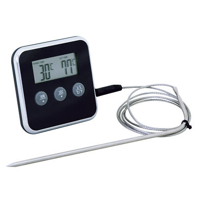 Eddingtons Profi Fleischthermometer mit Fernfühler Sensor & Küchentimer