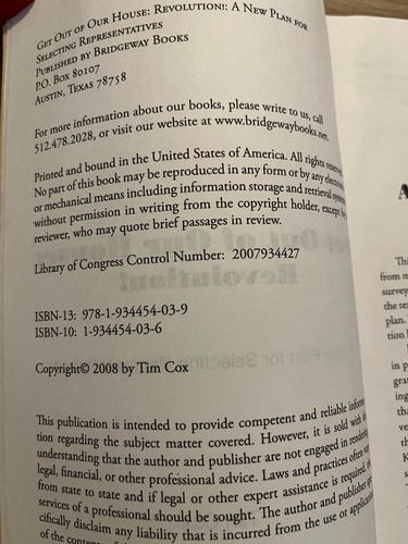 Revolution! A New Plan for Selecting Representatives by Tim Cox - Picture 2 of 11