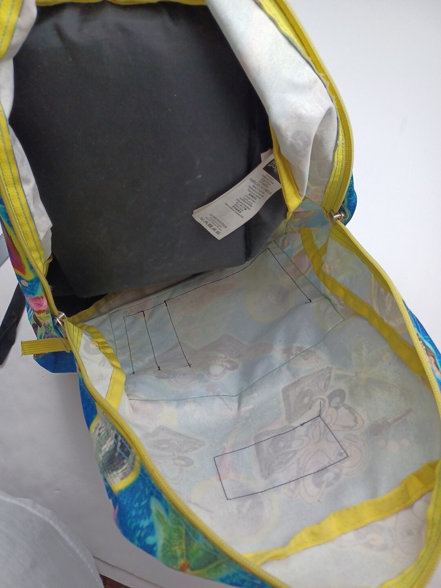 Jansport Superbreak Warped Geo- DJ Ocho Backpack JS00T501 SIZE