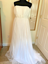 Las mejores ofertas en Full-Length Corset Sequin Wedding Dresses