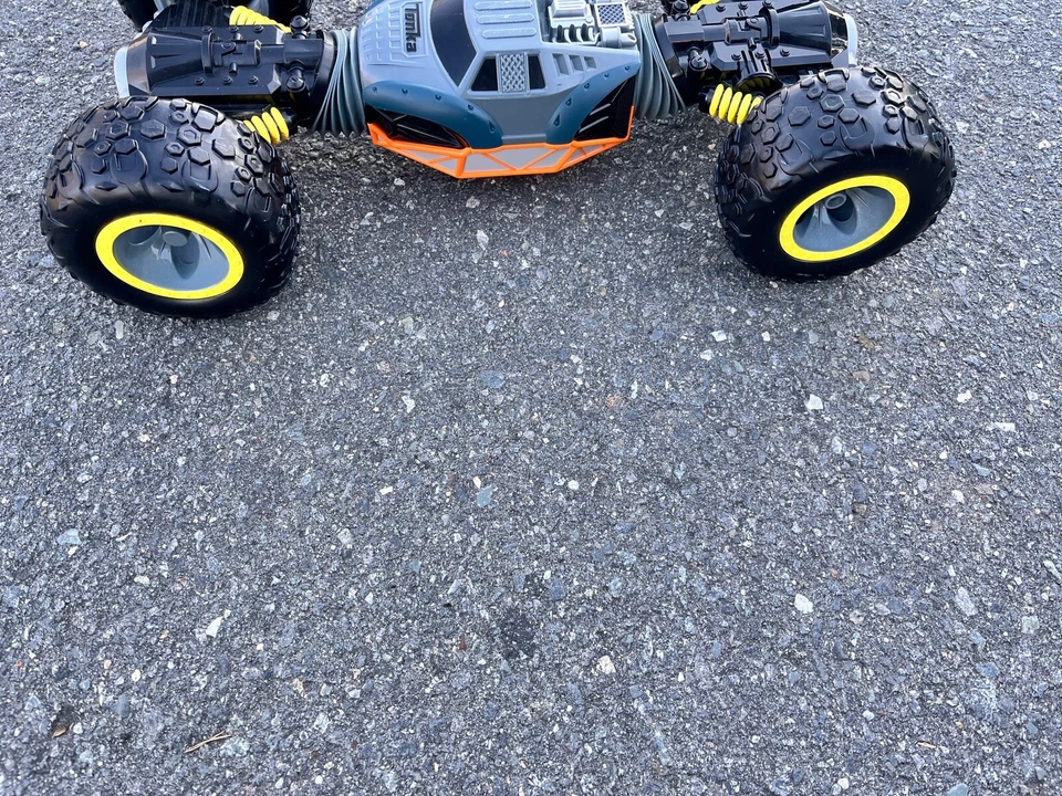 Vintage  Rare Tonka Gray And Orange Race Car Remote Control Not Included - Image 4 of 4