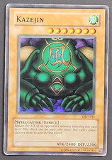 Yugioh - Kazejin - MRD-026 - Played (MP) - Unlimited - Vintage - Super Rare 2002