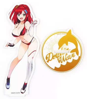 Iruka Sakimiya Dolphin Wave Acrylic Stand Collectible Figure