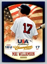 2013 Panini USA Baseball Champions #50 Mac Williamson
