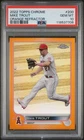 2022 Topps Chrome #200 Mike Trout Orange Refractor PSA 10