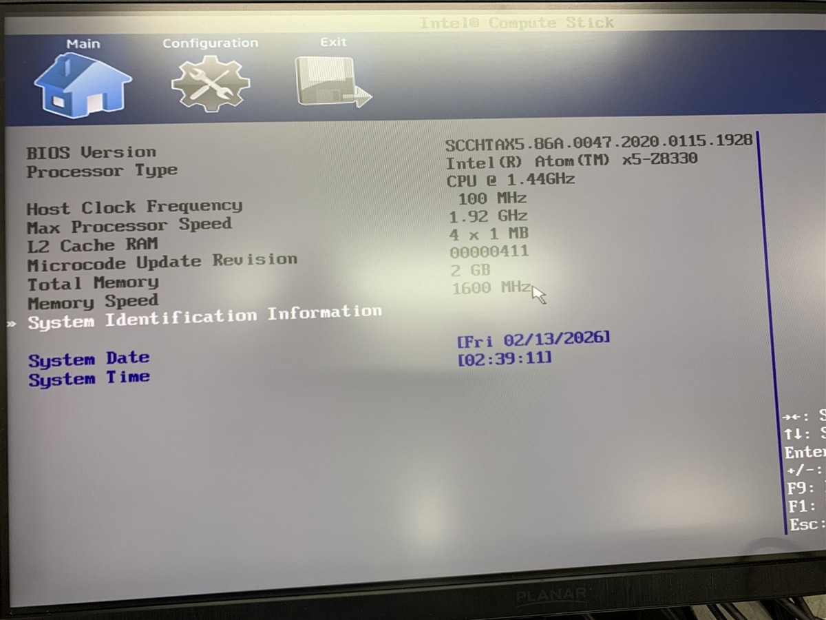 Intel Compute Stick STK1A32SC Atom x5-Z8330 1.44GHz 2GB RAM 32GB