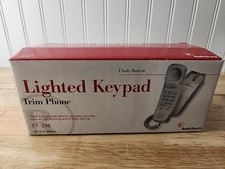 Vintage Radio Shack Lighted Keypad Gray Trim Phone 43-876 NEW in Box