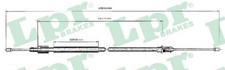 Bremsseil Seilzug Feststellbremse LPR C0120B für N0 N1 CITROËN XSARA Break N2