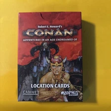 Conan CCG Location Cards NM Cabinet/Modiphius Games