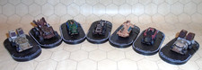 Mechwarrior APC  Fire Support Vehicles x7 Battletech Wizkids Lot