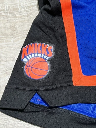Mitchell & Ness New York Knicks Womens basketball Shorts Knicks fan blue small - Picture 2 of 9