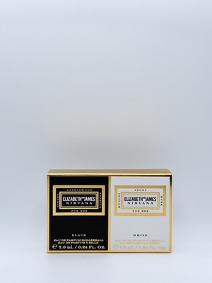 Elizabeth and James Nirvana TwinPack Collection Rolleron 2 x 7 ml (Black, White)