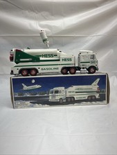 Hess Toy Truck and Space Shuttle 1999 Open Box Tested & Working