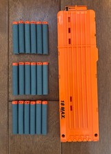 Nerf N-Strike Elite 18 Round Clip Magazine Orange Working With 18 Darts