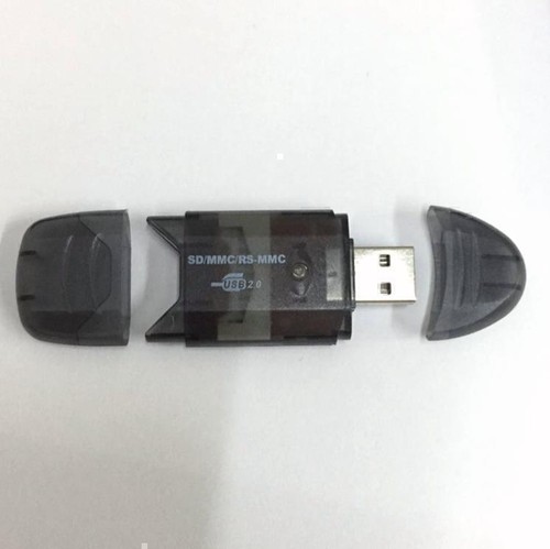 New Portable Smoke SDHC SD MMC Memory Card Reader to USB 2.0 Adapter Hot Sale - Afbeelding 5 van 10