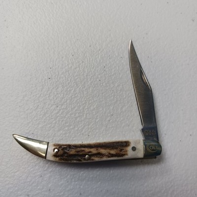 Colt CT0122 Folding Pocket Knife “Since 1836” Bone Handle