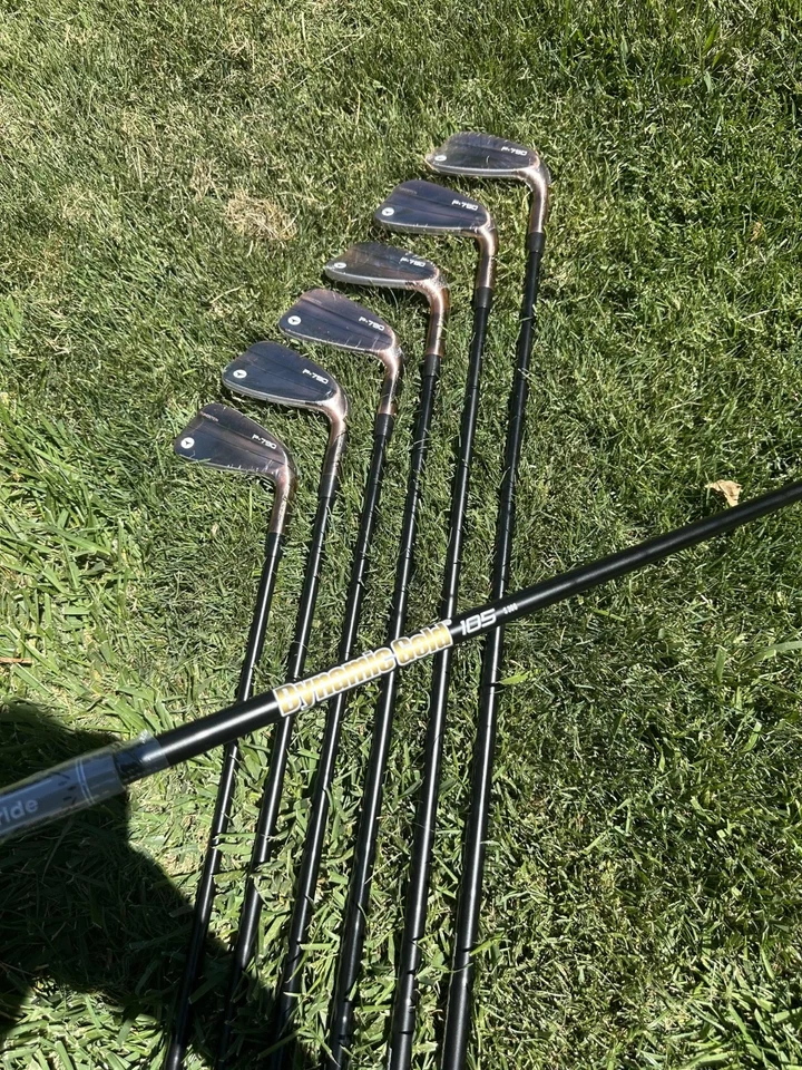 2025 TaylorMade P•790 Black Copper Irons 4-PW - Image 4 of 4