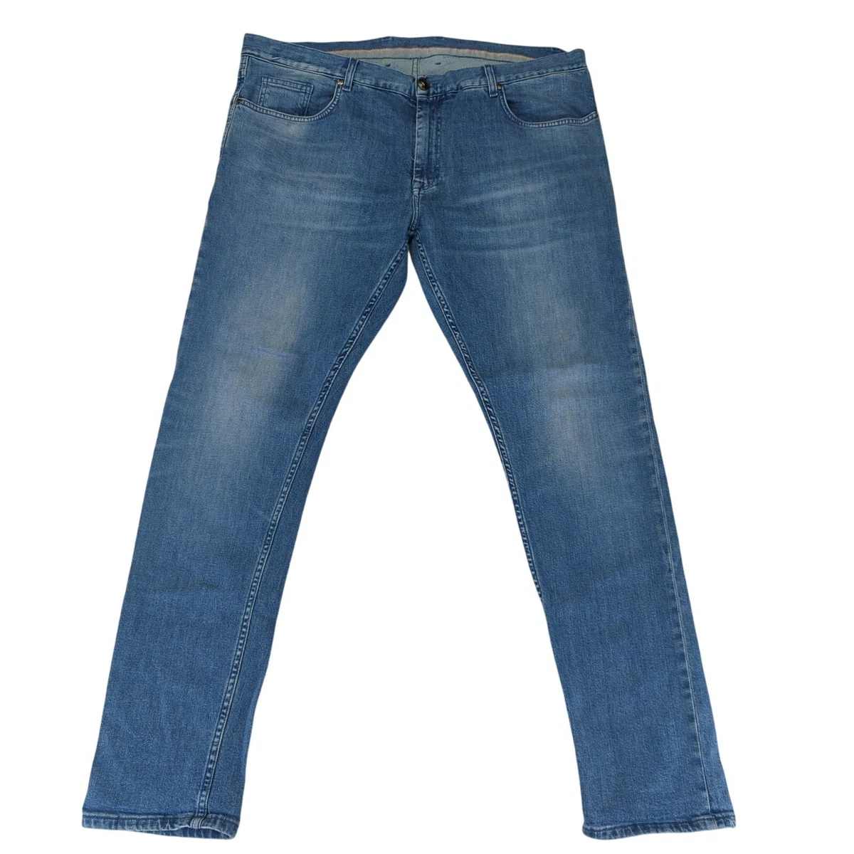 ISAIA SLIM BASIC C/ZIP デニムパンツ イタリア製 イザイア isaia