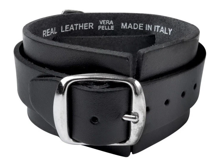 Alchemy Gothic Thunderhammer Bracelet Wristband Black Leather Thor Hammer Viking - Image 4 of 4