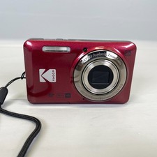 Kodak PIXPRO FZ55 Digital Camera 5X Optical Zoom Full HD Video - Red