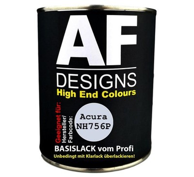 250ML Autolack für Acura NH756P Spectrum White Perl Basislack spritzfertig