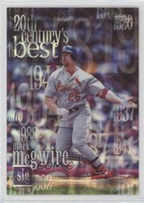 2000 Topps 20th Century's Best Sequential 426/587 Mark McGwire #CB9 4at